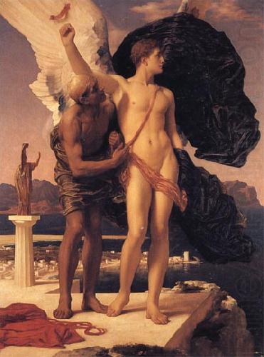 Lord Frederic Leighton Daedalus and Icarus china oil painting image
